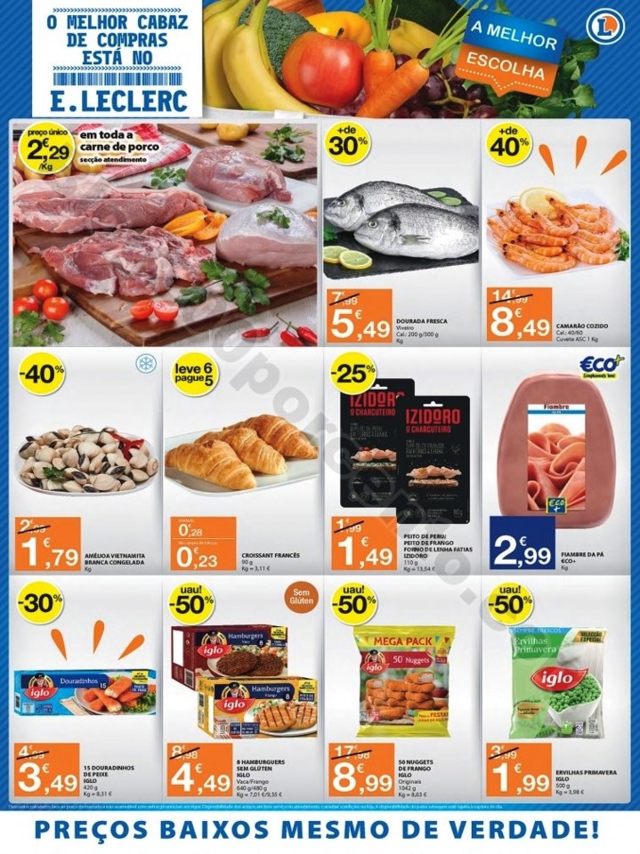 Antevisão Folheto E-LECLERC Especial promoções 