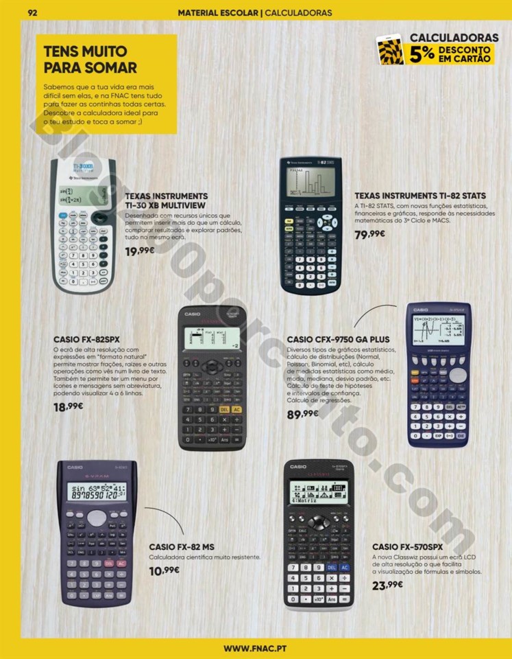 Antevisão Folheto FNAC Regresso às aulas promoç