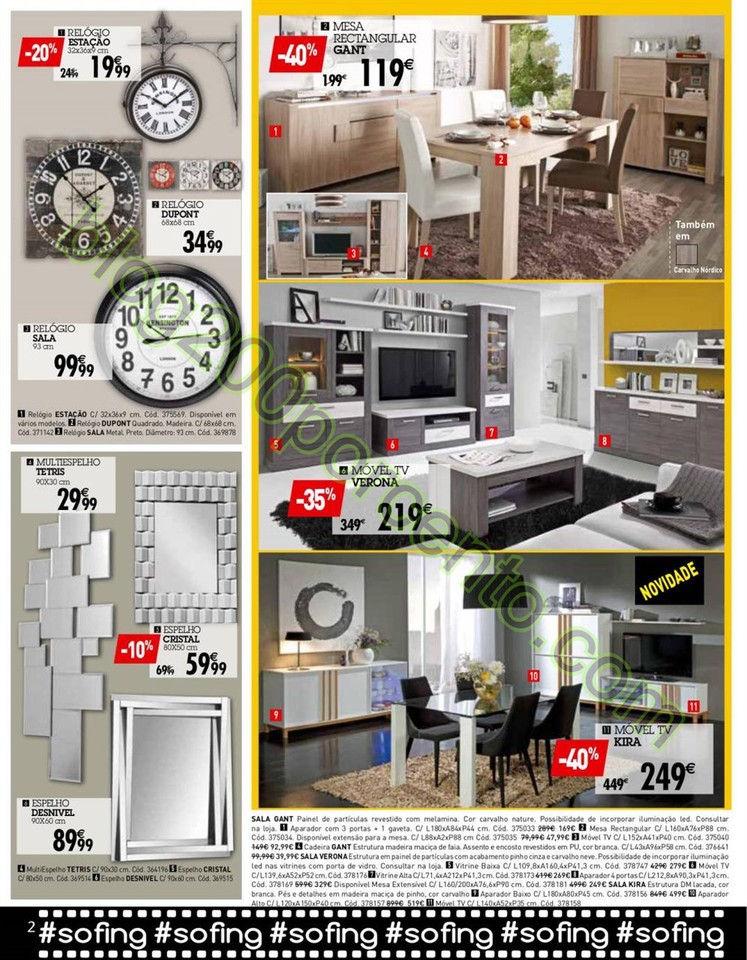 Novo Folheto CONFORAMA Promoções de 17 a 31 mar