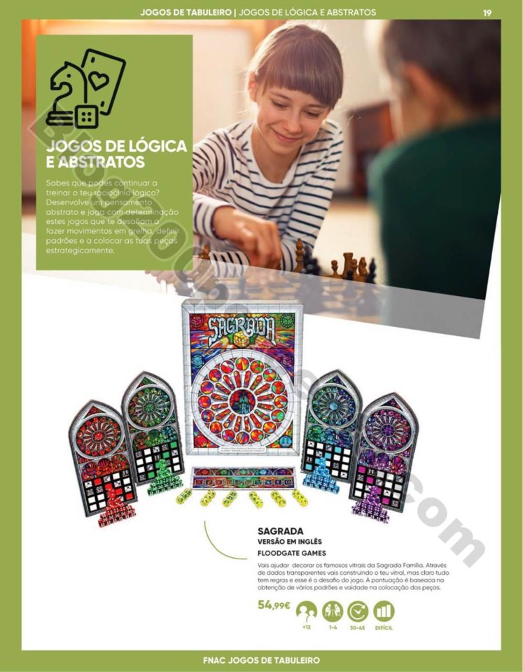 Antevisão Folheto FNAC Especial jogos tabuleiro p