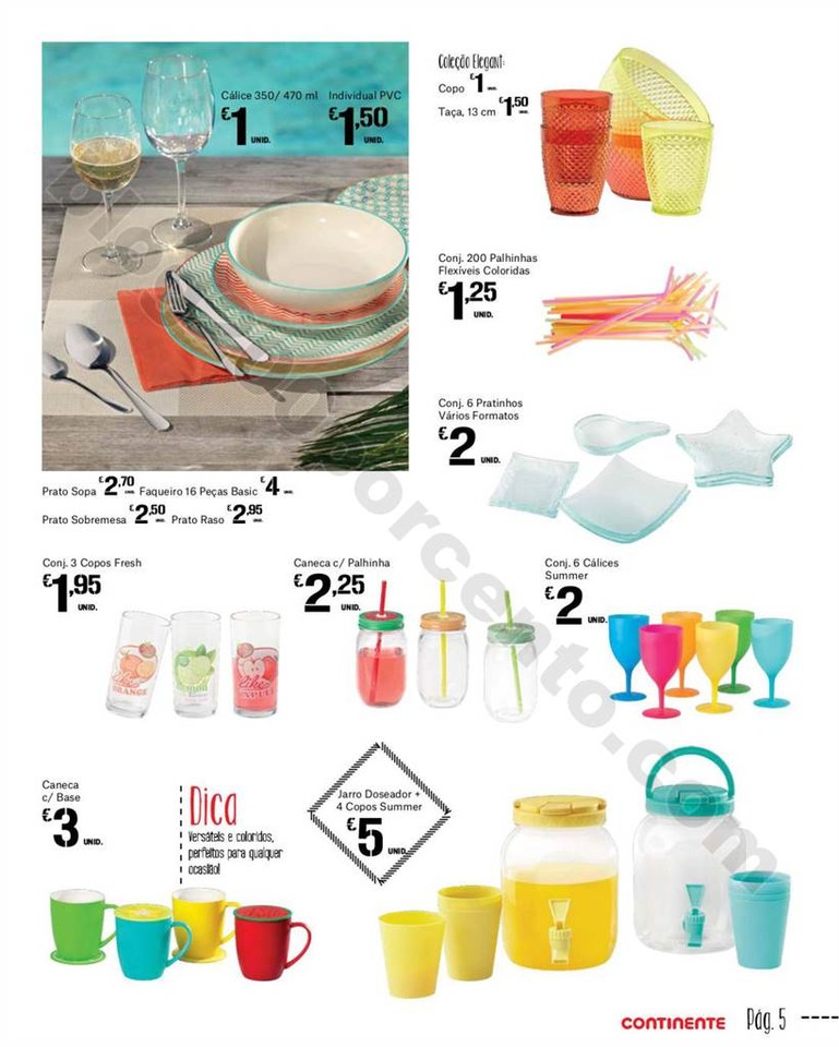 Antevisão Folheto CONTINENTE Kasa verão promoç