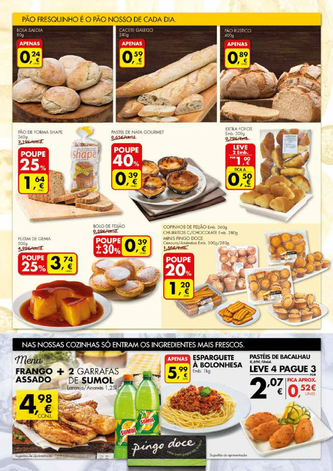 Antevisão Folheto PINGO DOCE Frescos Promoções 