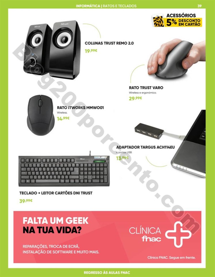 Antevisão Folheto FNAC Regresso às aulas promoç