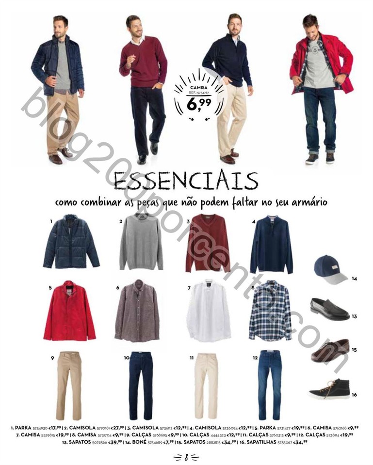 Antevisão Folheto CONTINENTE Moda Outono - Invern