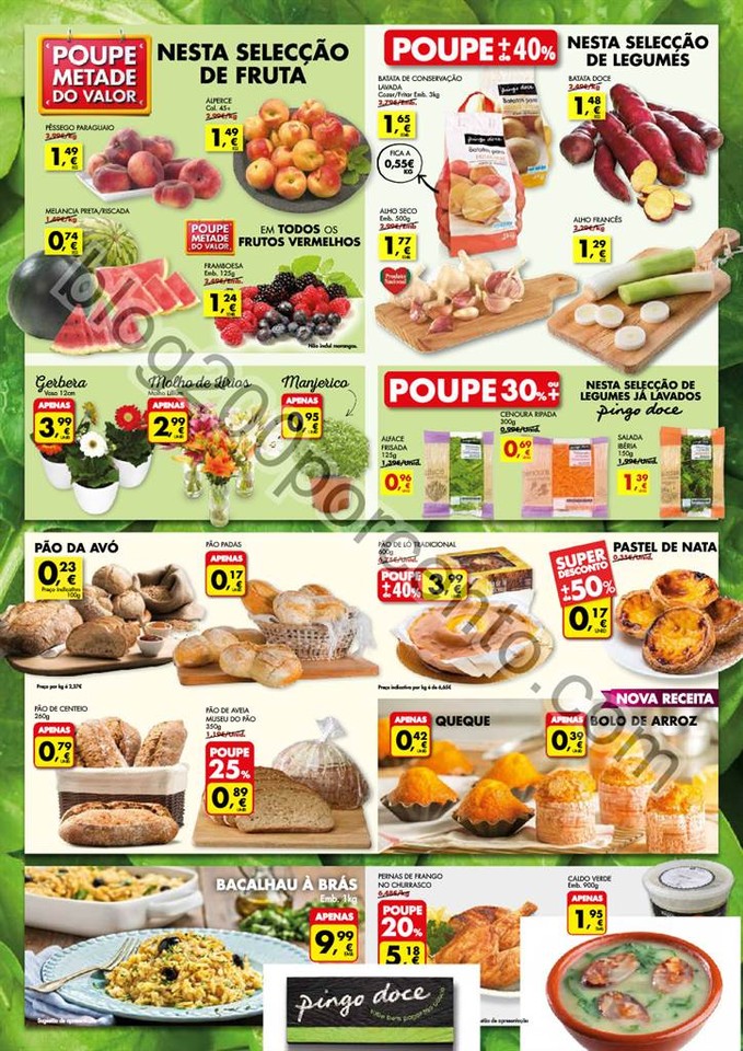 Antevisão Folheto PINGO DOCE Frescos promoções 