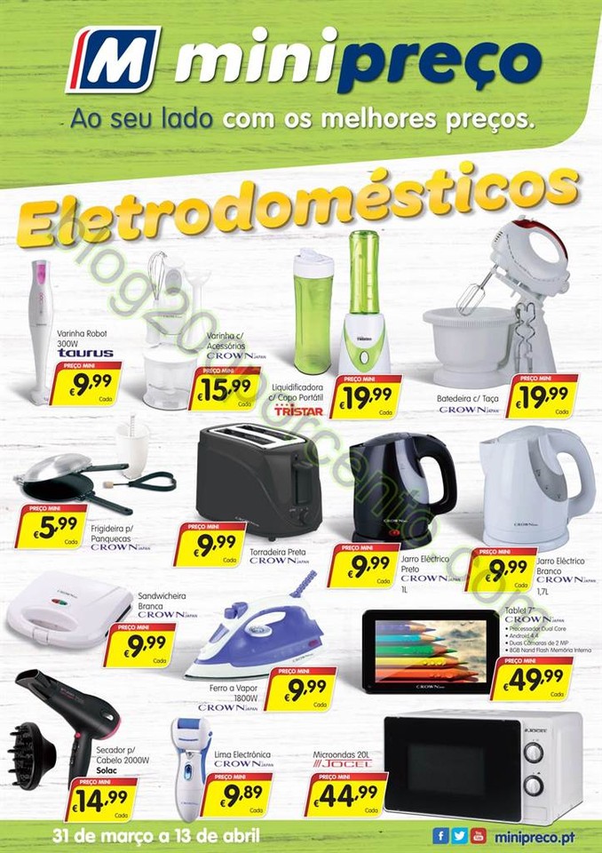 Antevisão Folheto MINIPREÇO Bazar promoções de