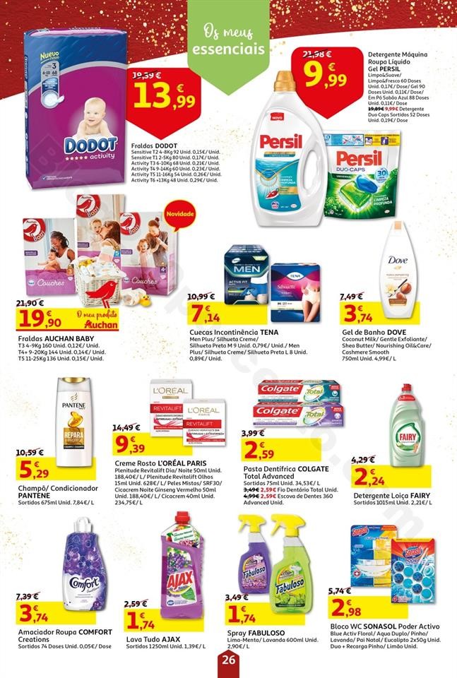 Antevisão Folheto AUCHAN Natal Promoções de 29 