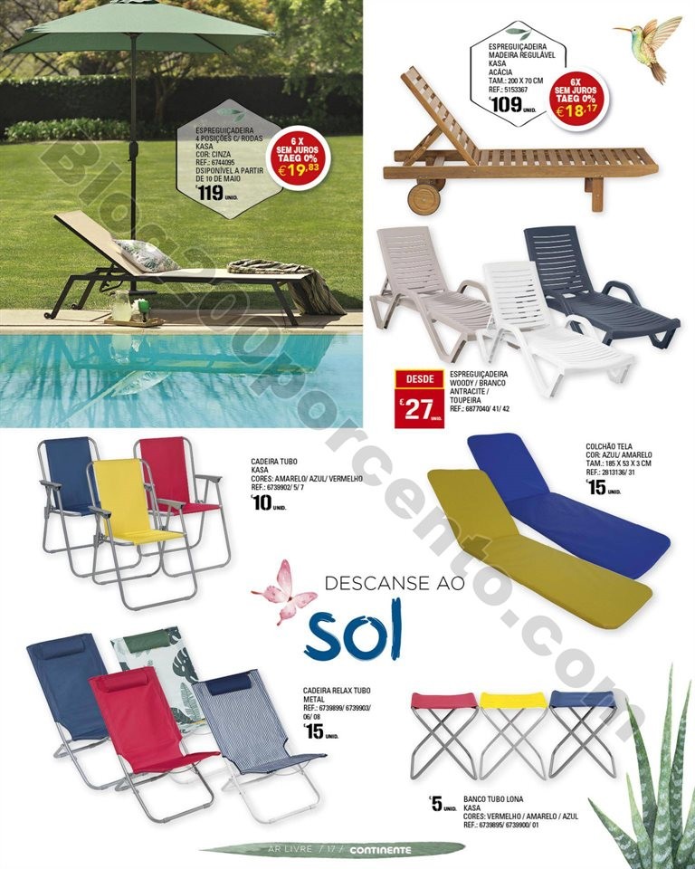 Antevisão Folheto CONTINENTE Feira ar livre promo