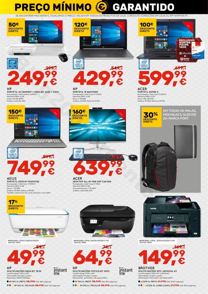 Antevisão Folheto WORTEN Promoções de 11 a 17 a