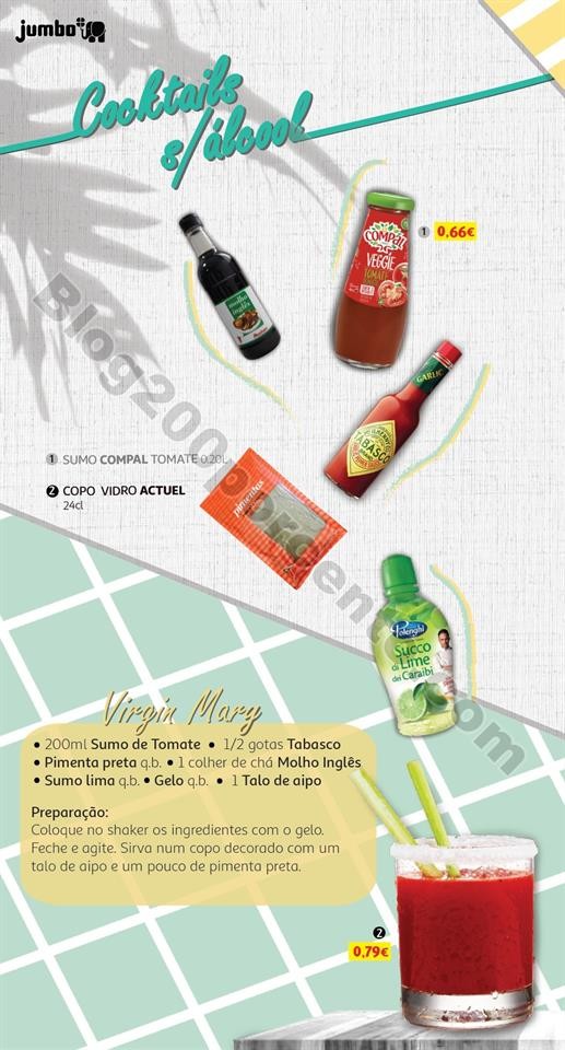 Antevisão Folheto JUMBO Especial Cocktails promo