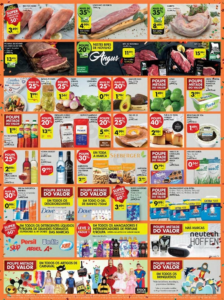 Antevisão Folheto PINGO DOCE Fim de semana 28 fev