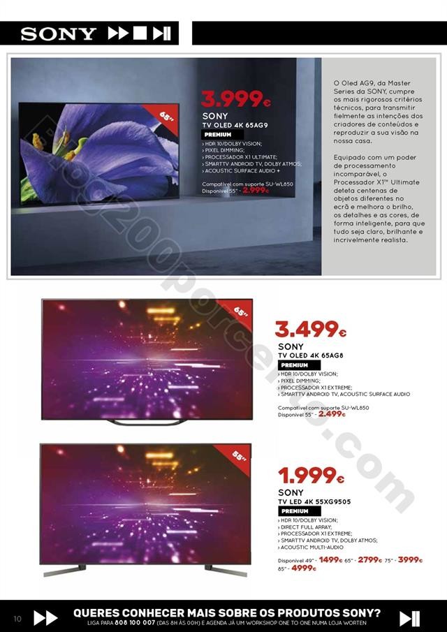 Antevisão Folheto WORTEN Especial Tv &amp; Audiio Pro