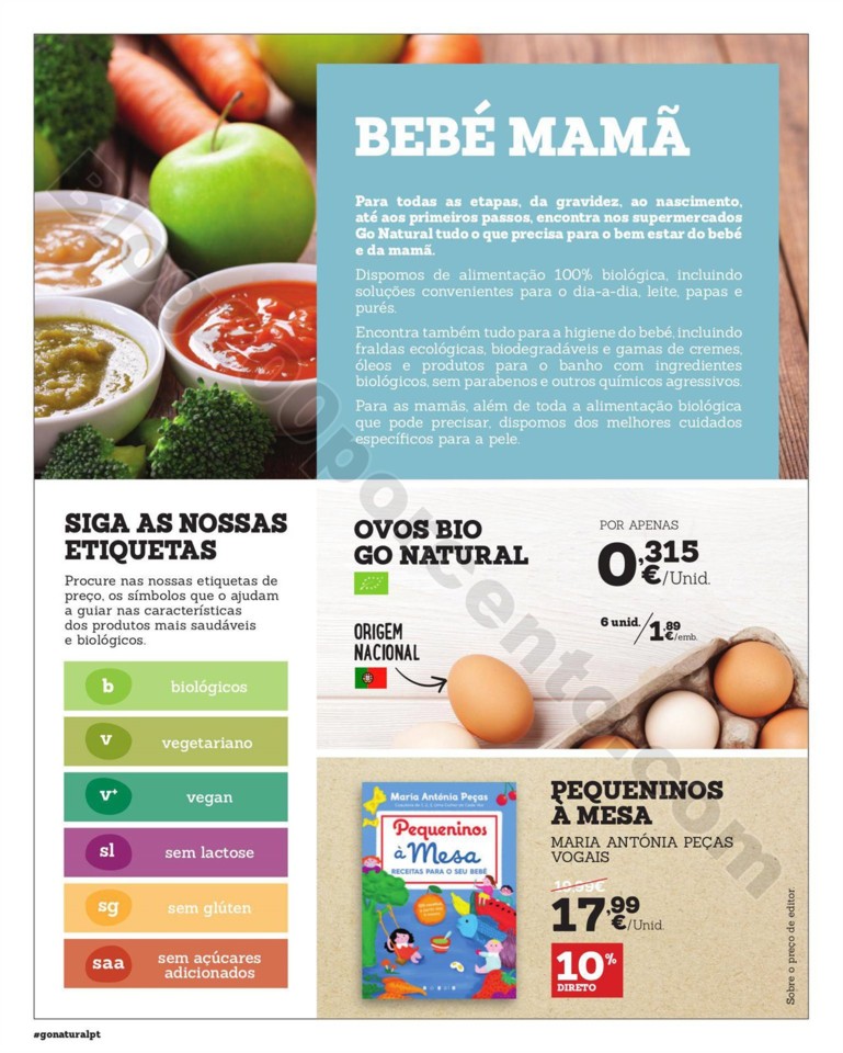 Antevisão Folheto GO NATURAL Promoções de 23 ab