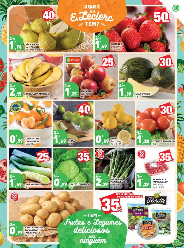 Antevisão Folheto E-LECLERC Promoções de 14 a 2