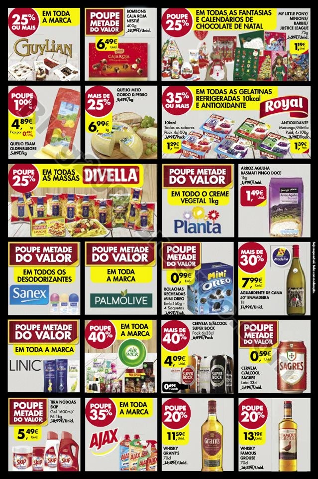 fim de semana madeira PINGO DOCE 13 a 16 dezembro 