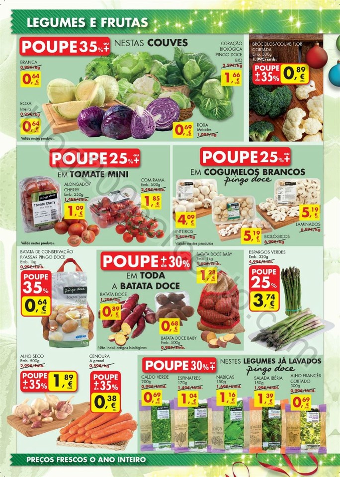 Antevisão Folheto PINGO DOCE Frescos promoções 