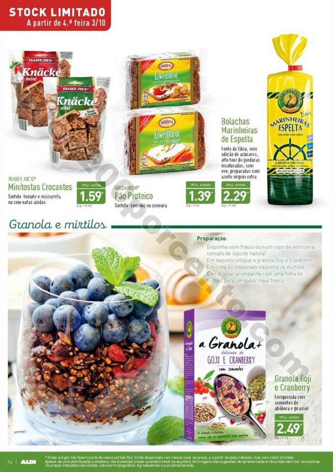 Antevisão Folheto ALDI Promoções a partir de 3 