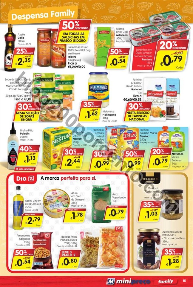 Antevisão Folheto MINIPREÇO Family promoções d