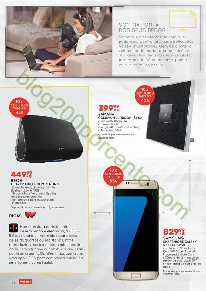 Novo Folheto WORTEN Promoções de 7 a 27 abril p 