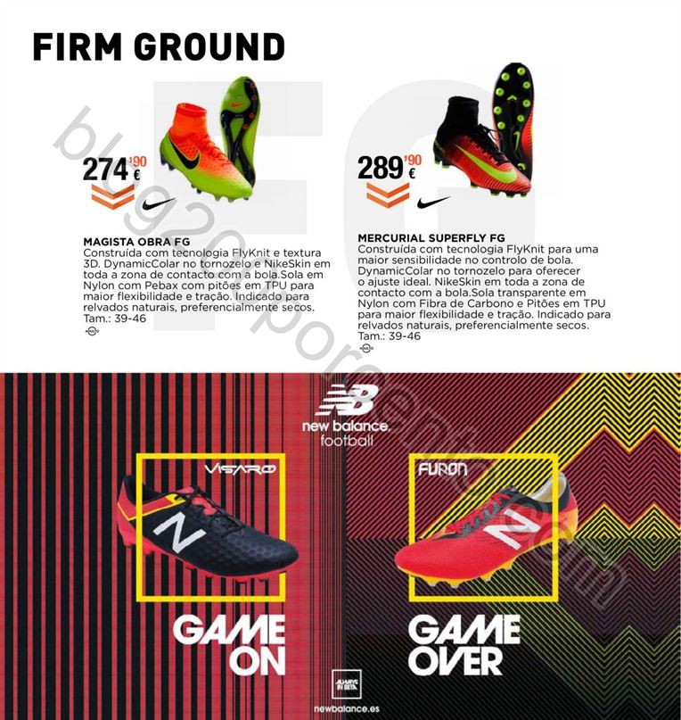 Novo Folheto SPORT ZONE Especial Futebol promoçõ