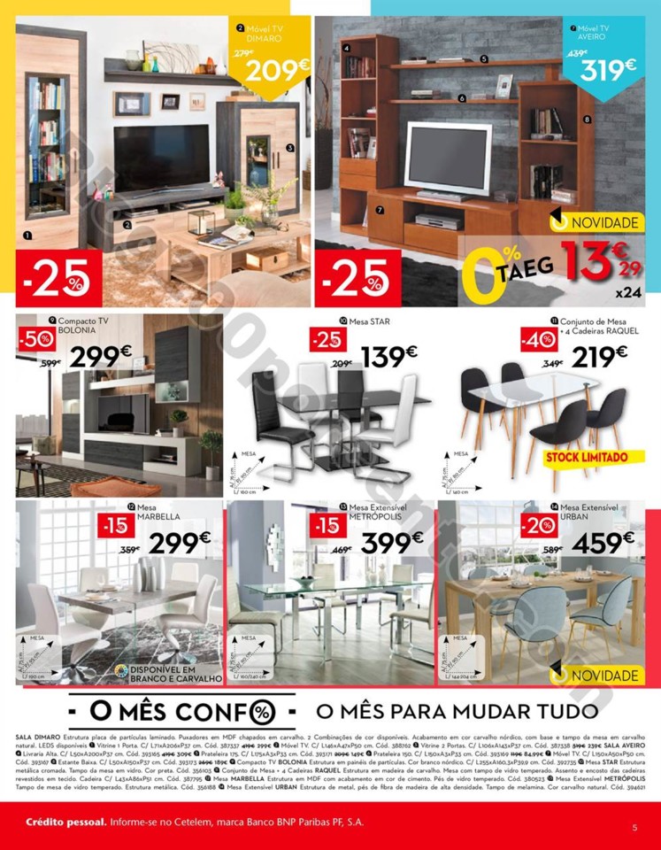 Antevisão Folheto CONFORAMA Promoções de 28 ago
