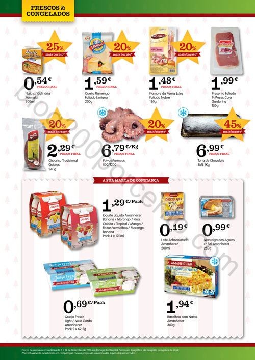 Novo Folheto AMANHECER Promoções de 6 a 19 dezem