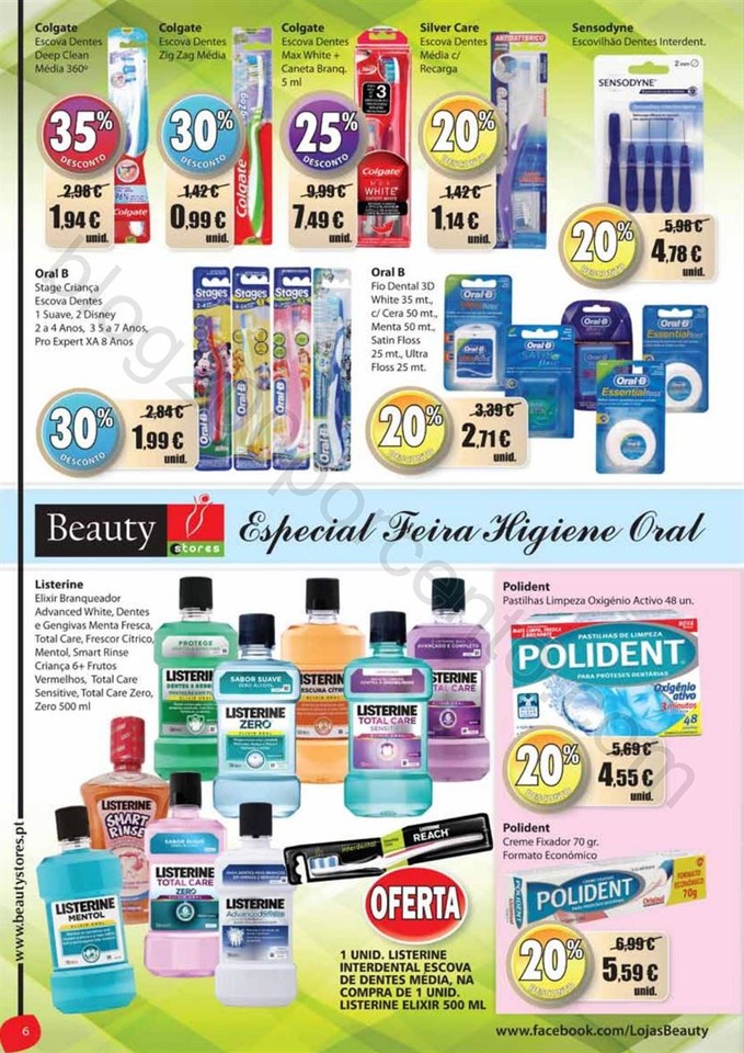 Antevisão Folheto BEAUTY STORES Promoções de 7 
