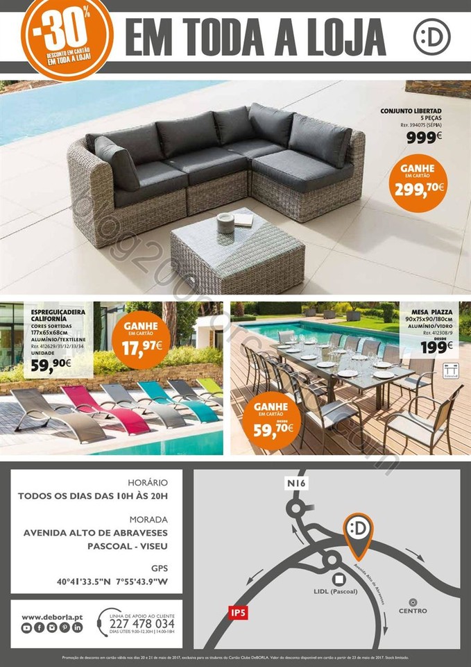 Antevisão Folheto DEBORLA Aberturas Viseu promoç