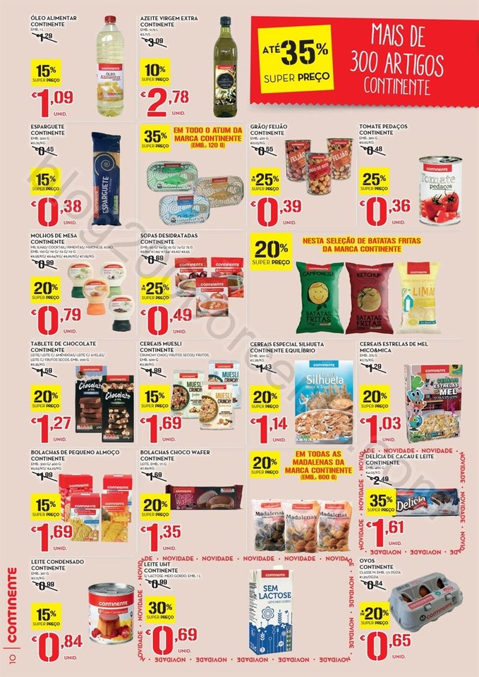 Antevisão folheto CONTINENTE Promoções de 18 a 