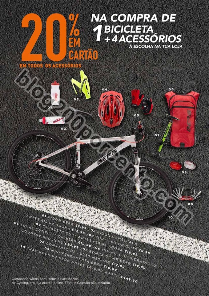 Novo Folheto SPORT ZONE Ciclismo de 27 abril a 1 j