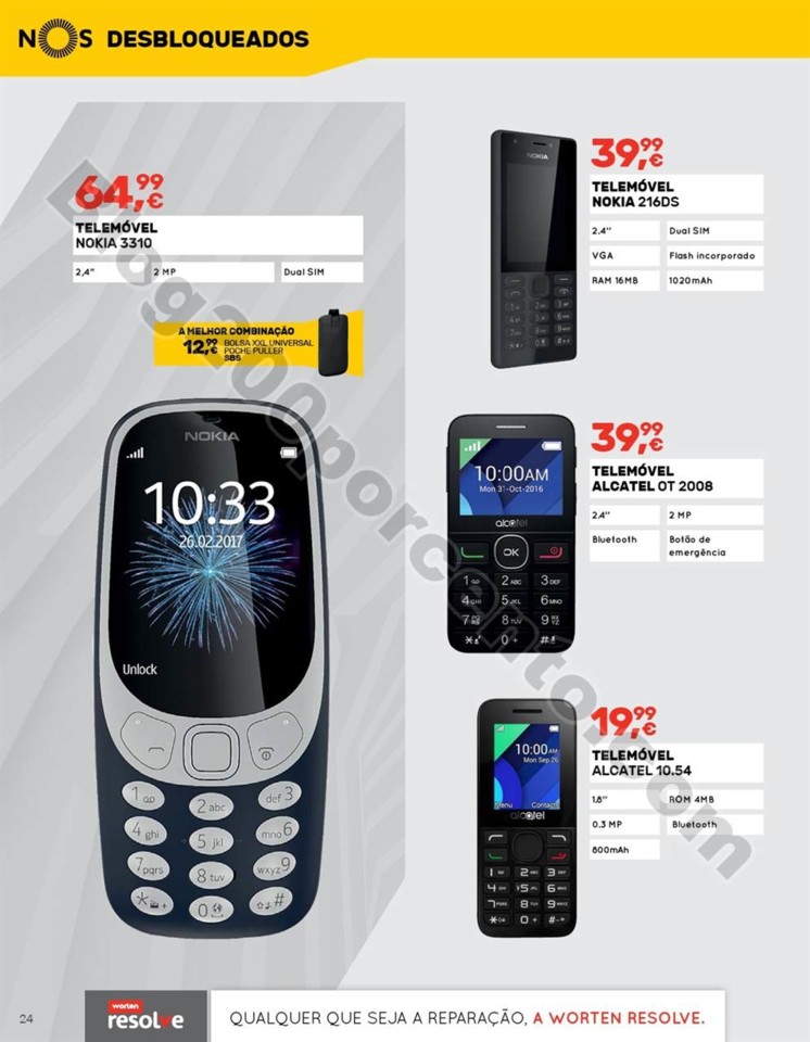 Novo Folheto WORTEN Mobile Promoções até 1 agos