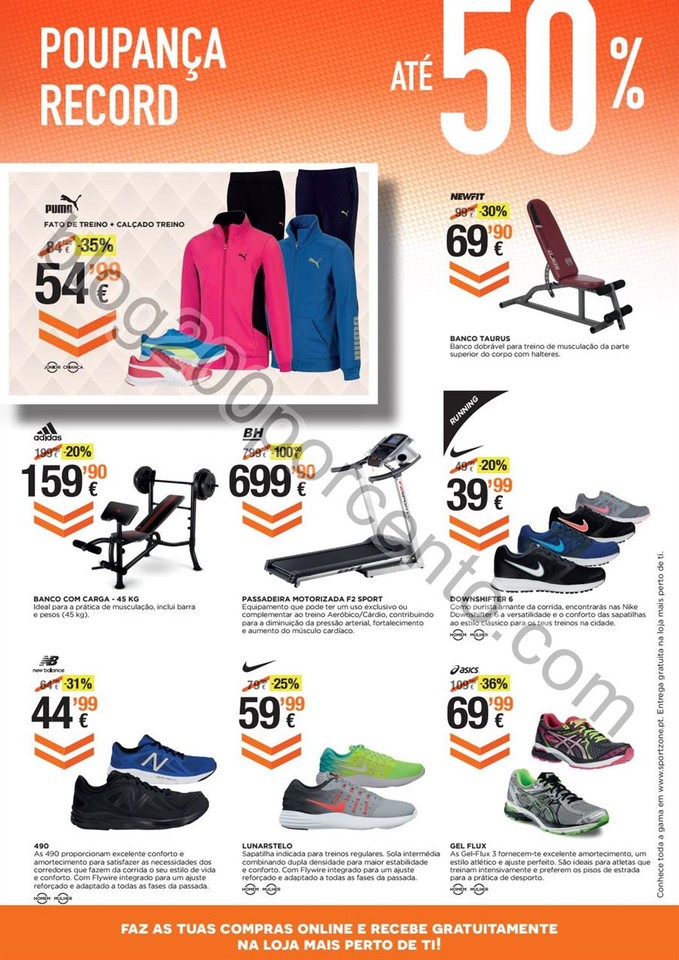 Antevisão Folheto SPORT ZONE Promoções de 28 se