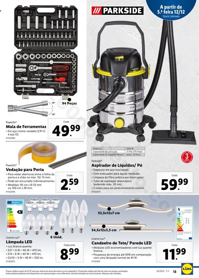 Antevisão Folheto LIDL Promoções a partir de 9 