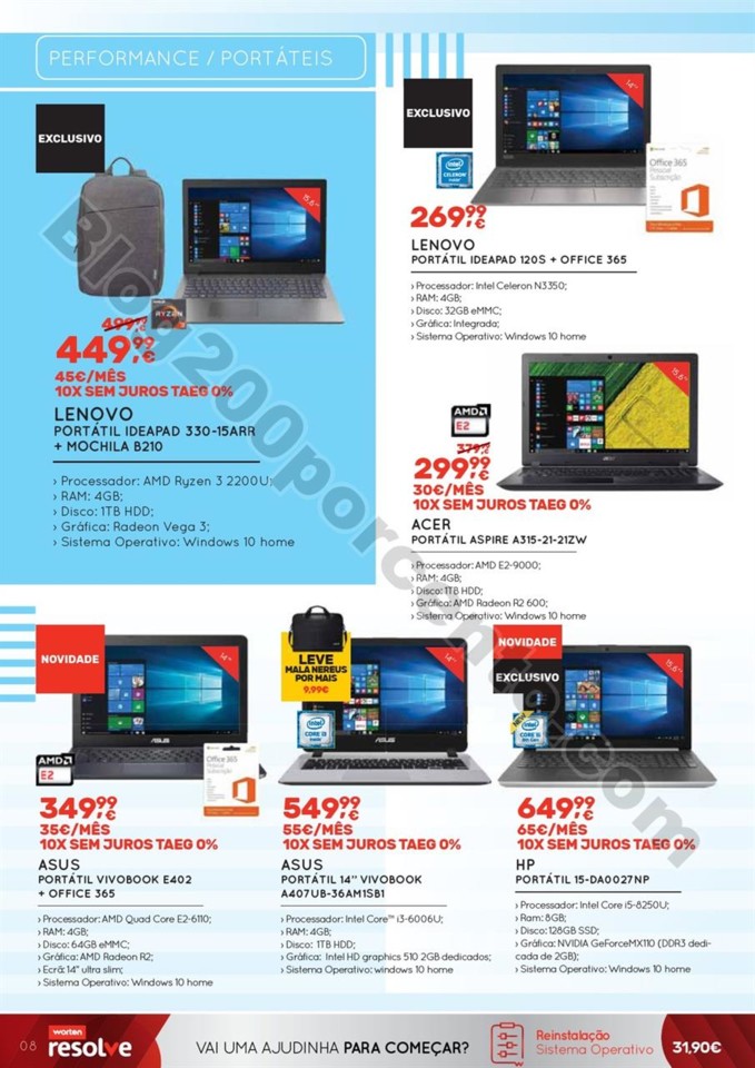 Antevisão Folheto WORTEN Especial promoções de 