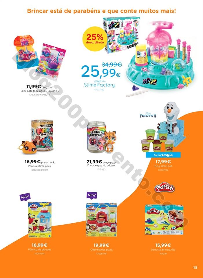 Antevisão Folheto TOYSRUS Aniversário Promoçõe