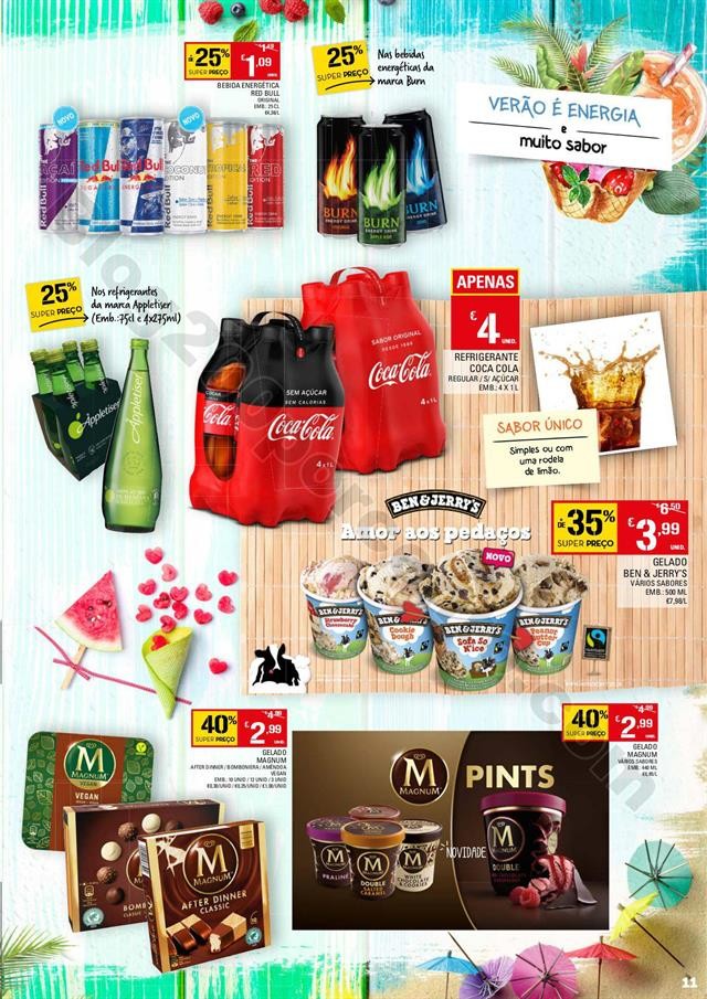 Antevisão Folheto CONTINENTE Bebidas e Gelados Pr