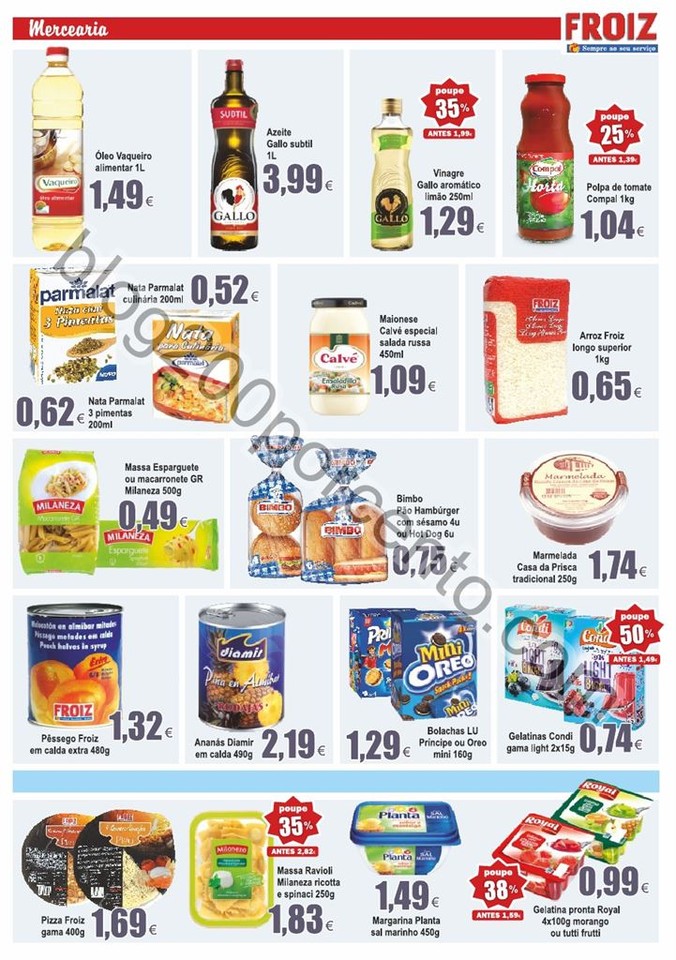 Novo Folheto FROIZ Promoções de 1 a 19 agosto p2