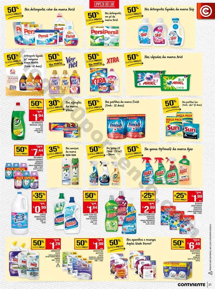 Antevisão Folheto CONTINENTE Promoções de 13 a 