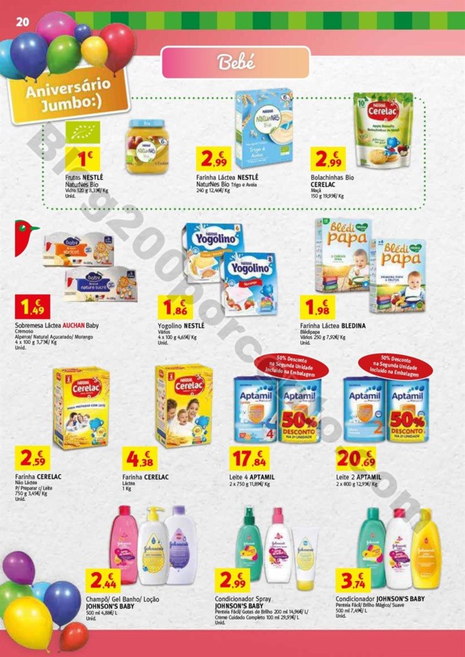 Antevisão Folheto JUMBO Aniversário promoções 