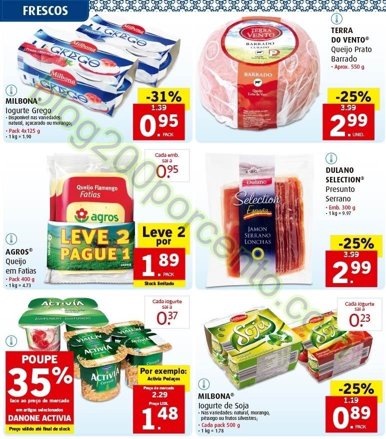 Antevisão Folheto LIDL Promoções de 31 março a