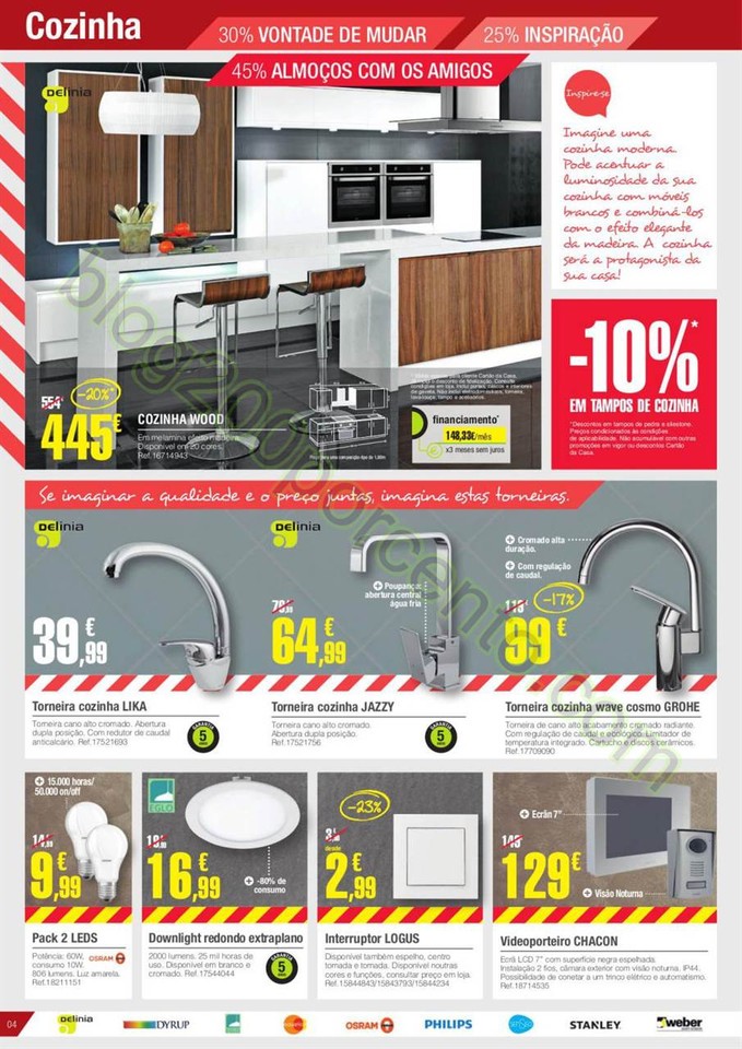 Novo Folheto LEROY MERLIN Promoções de 18 março