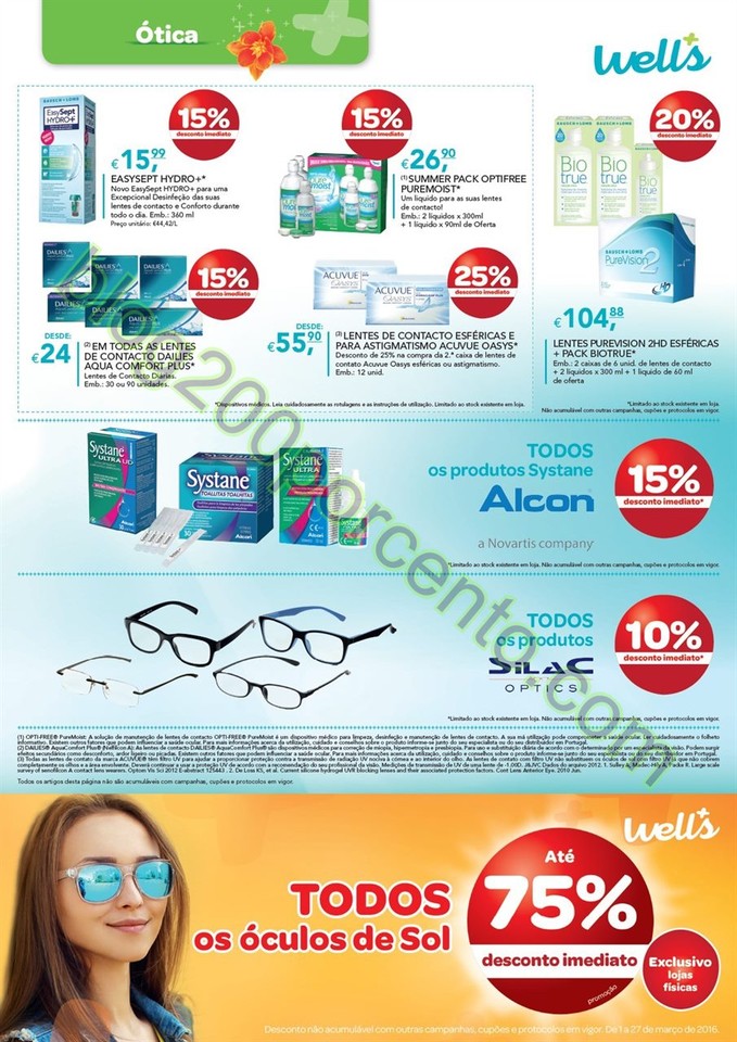 Novo Folheto WELLS Primavera promoções até 27 m