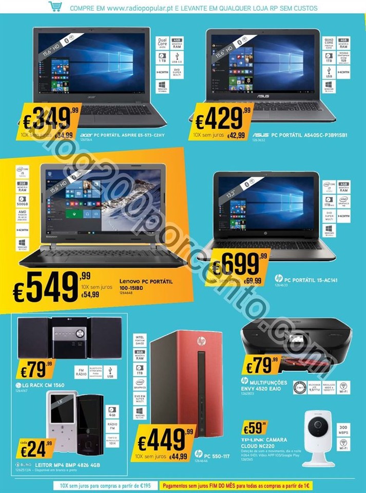 Antevisão Folheto RADIO POPULAR Promoções de 19