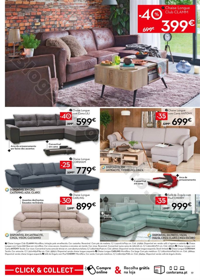 Antevisão Folheto CONFORAMA Promoções de 25 jan