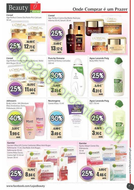 Antevisão Folheto BEAUTY STORES promoções 22 ma