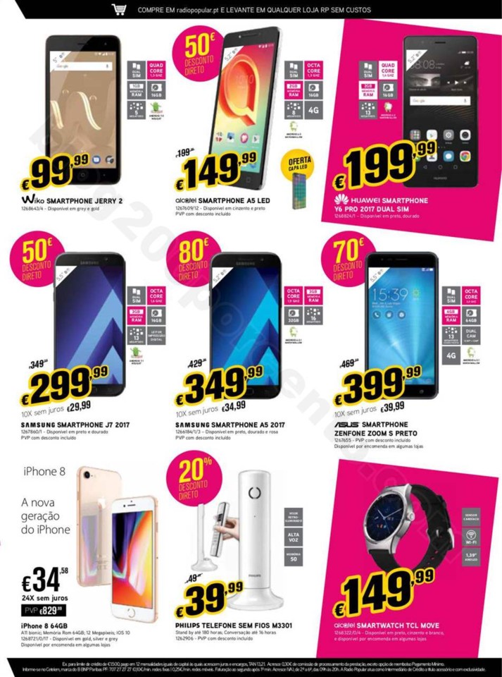 Antevisão Folheto RADIO POPULAR Promoções de 18