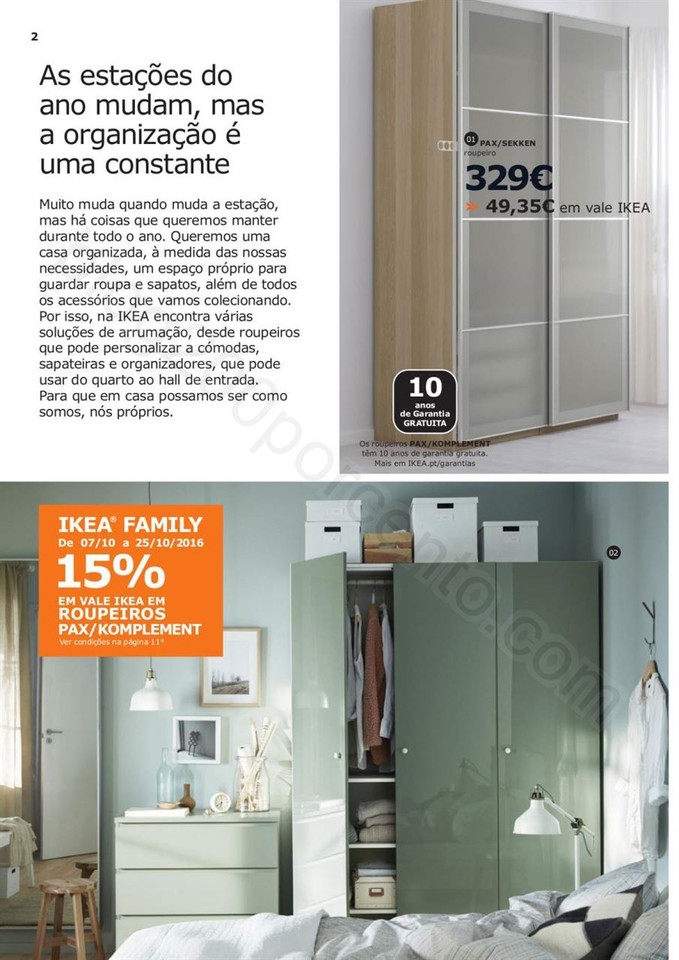 Antevisão Folheto IKEA Quartos promoções de 22 