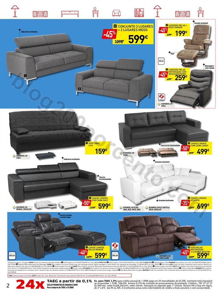 Antevisão Folheto CONFORAMA Saldos promoções de