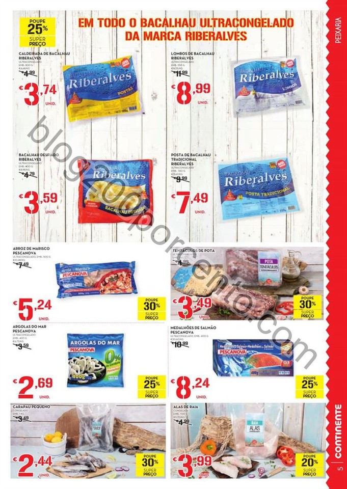 Antevisão Folheto CONTINENTE - MODELO Madeira de 