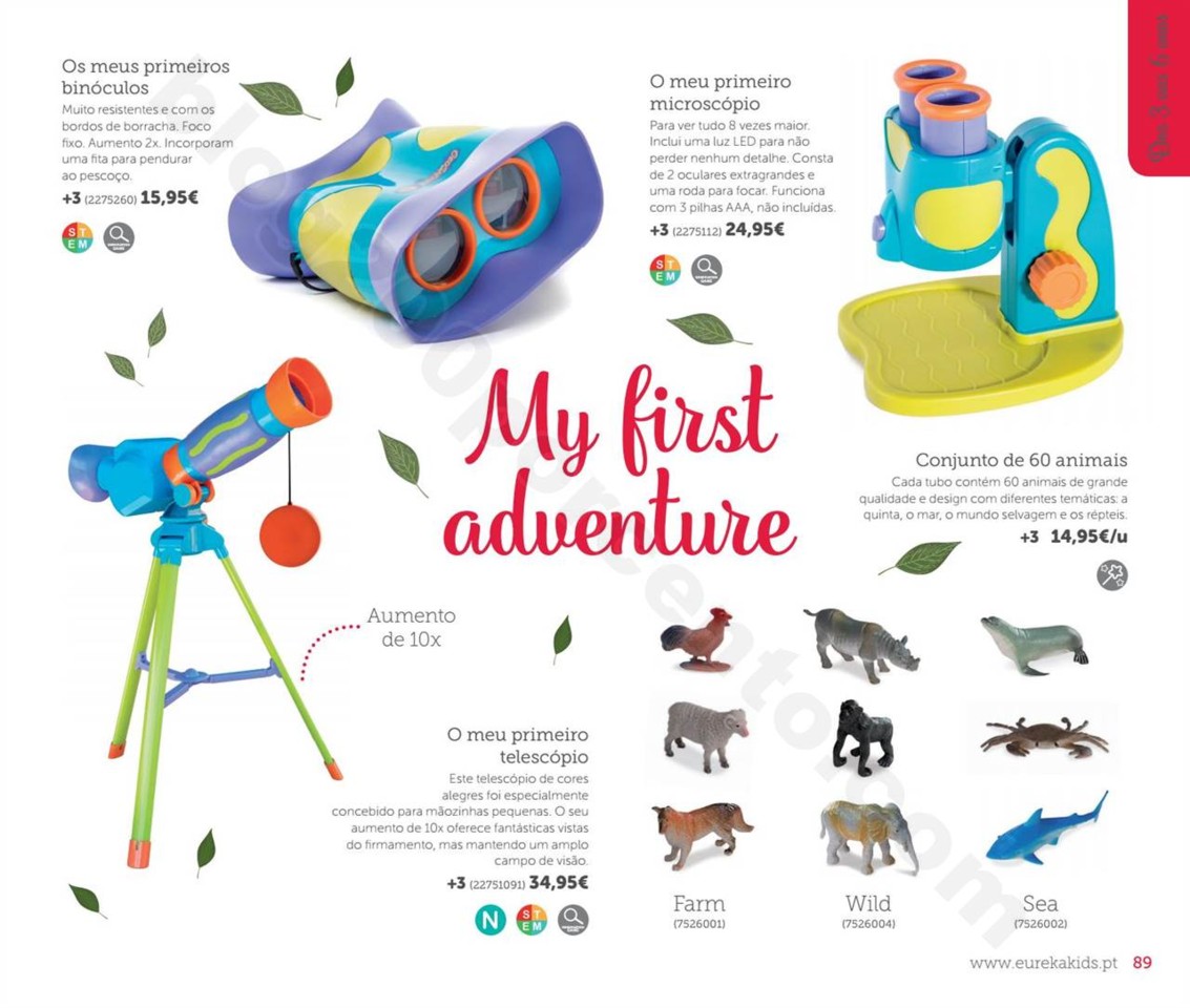 Antevisão Folheto Brinquedos EUREKAKIDS Natal 201